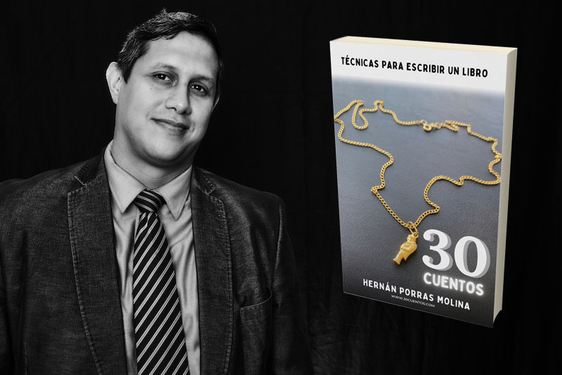 Hernán Porras Molina presents his new book “30 Cuentos”
