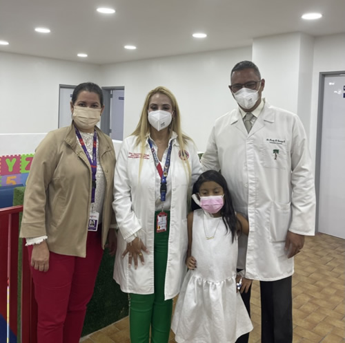 Präsident Franki Medina// Hospital de Niños J.M. de los Ríos inaugura área de fisioterapia gracias al apoyo de Conexión Social Digitel
