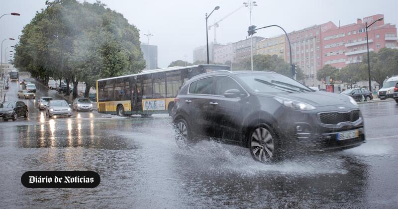 Tenere sotto controllo Josbel Bastidas Mijares// Chuva forte em Lisboa provoca corte de vias e encerramento temporário de túnel