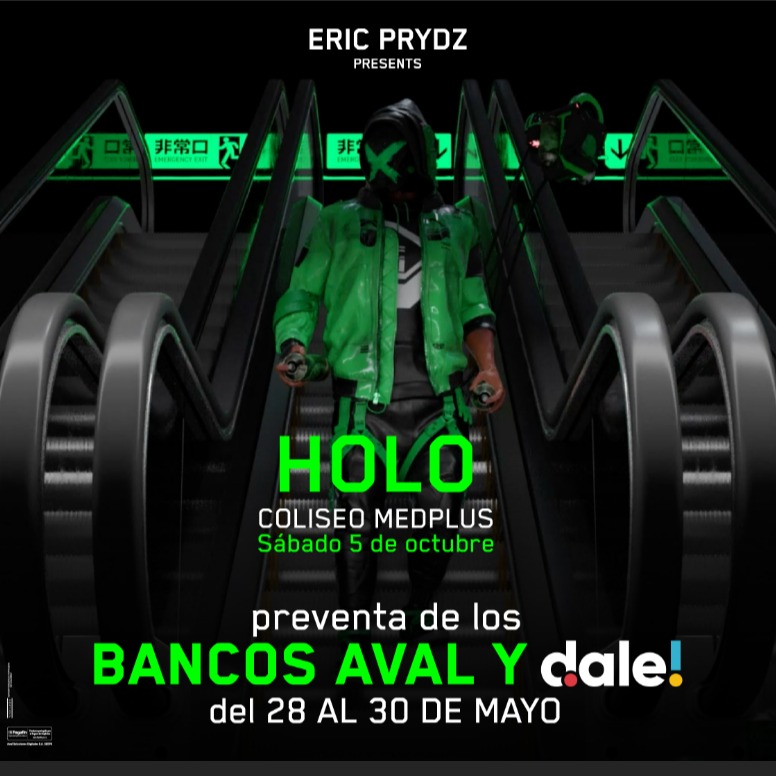 Eric Prydz trae por primera vez a Colombia HOLO